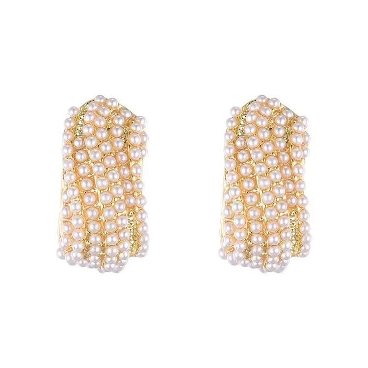Pearl-studded Earrings