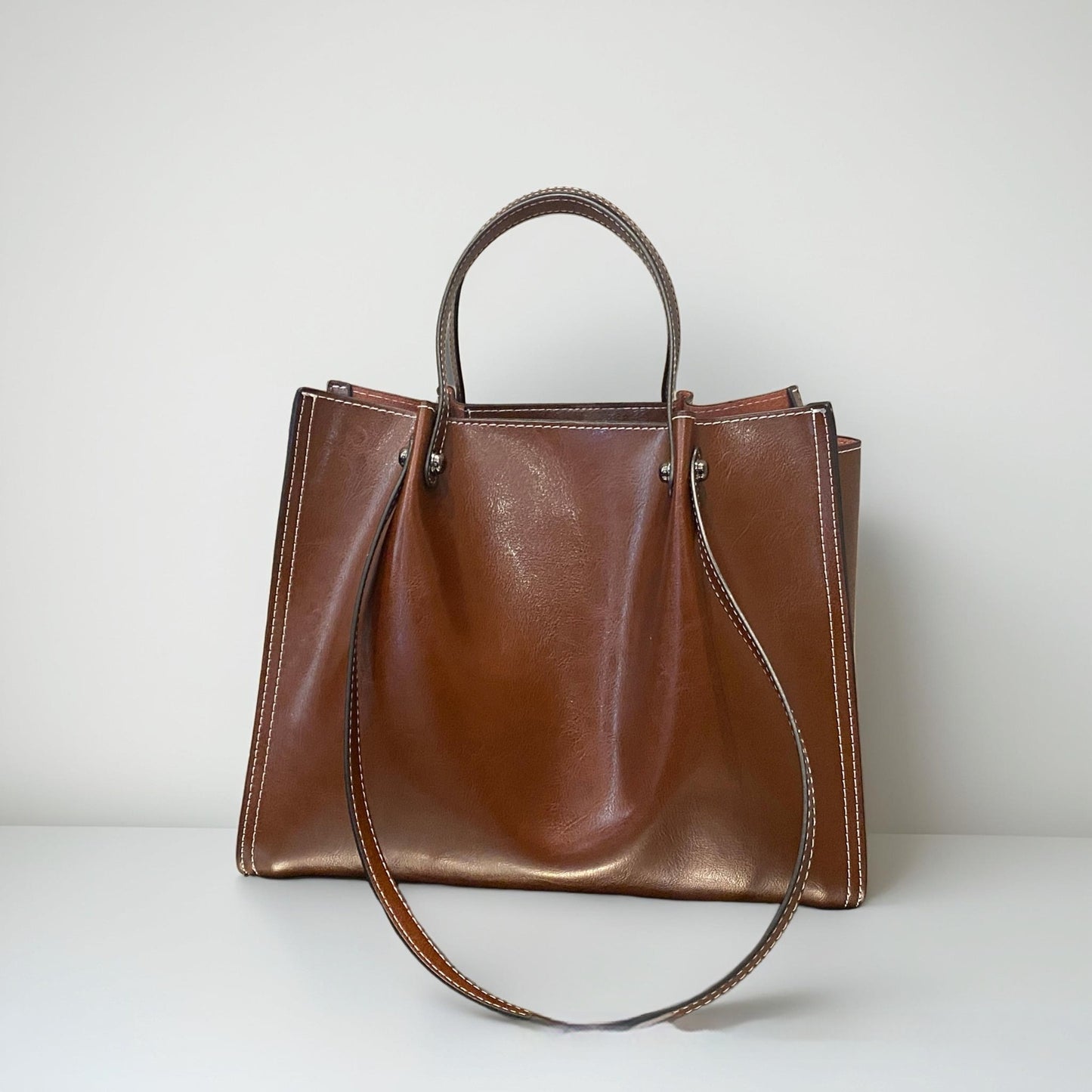 Cowhide Shoulder Bag