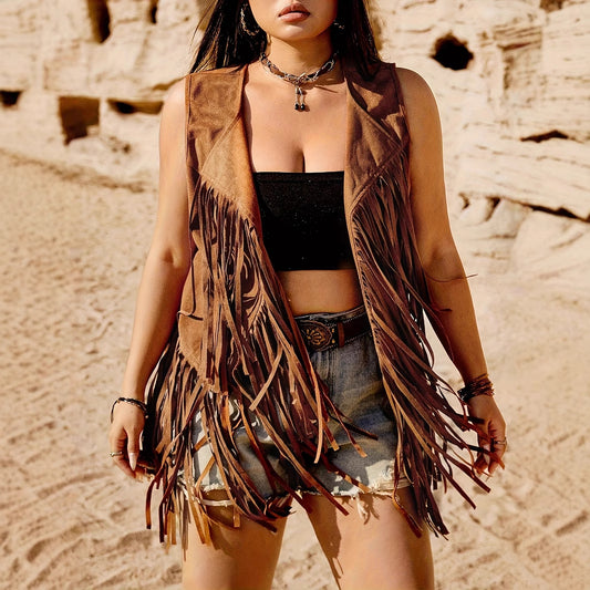 Retro Sleeveless Jacket