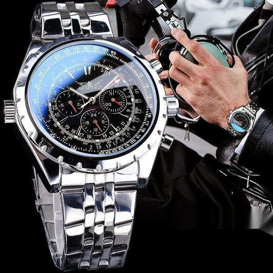 Large Dial Mechanical Watch