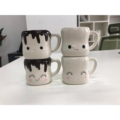 Marshmallow Ceramic Mugs