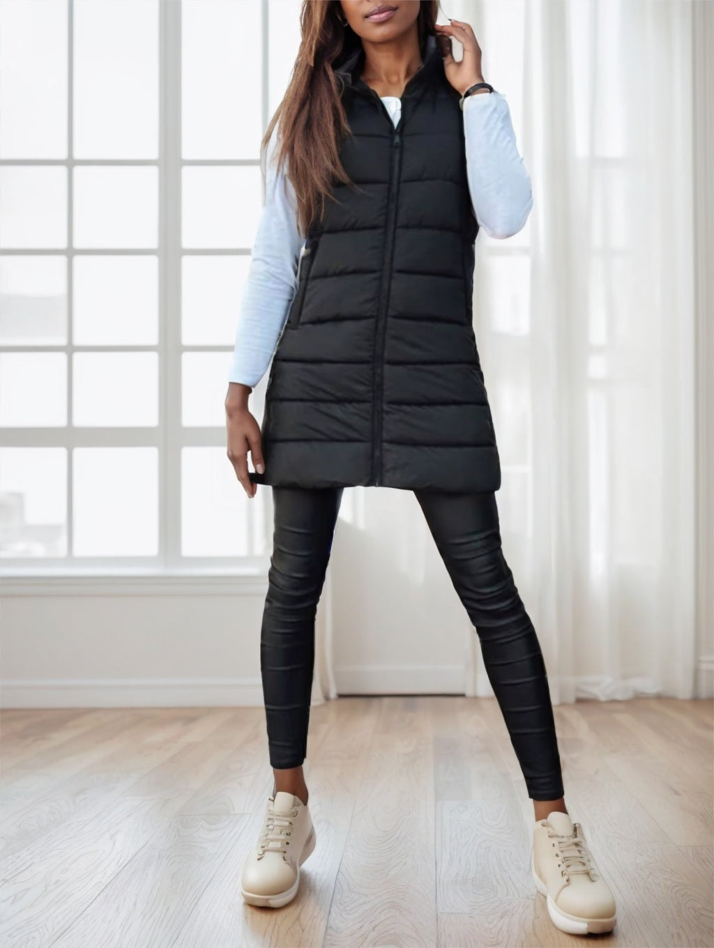 Hood Puffer Vest