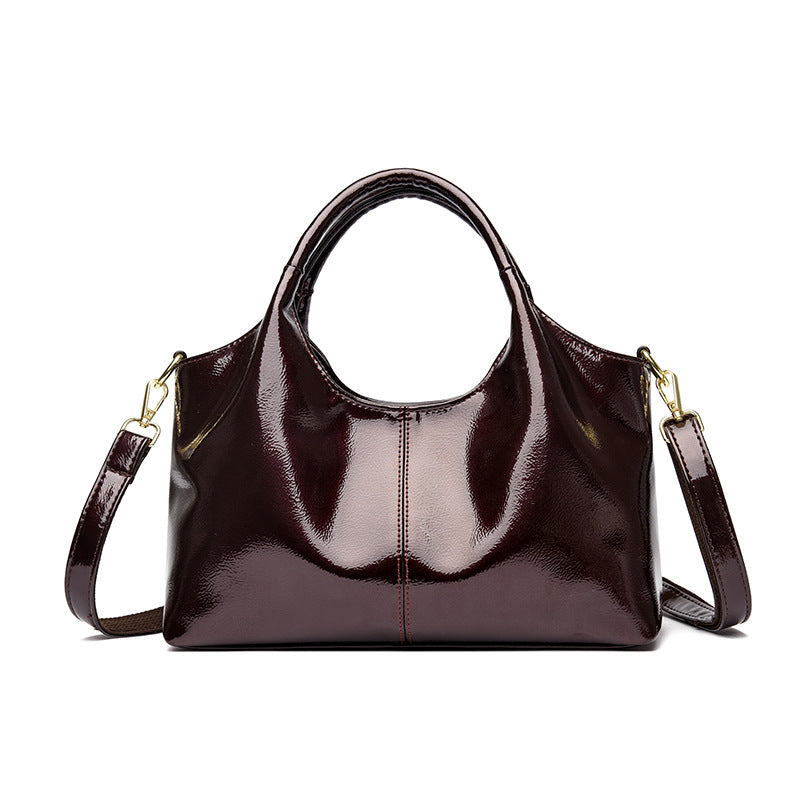 Glossy Leather Bag